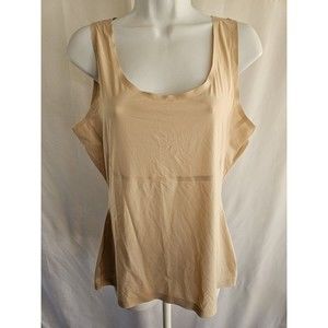 Spanx Shapewear Womens Beige Tank Scoop Neck by Sara Blakely Cami Size 1X